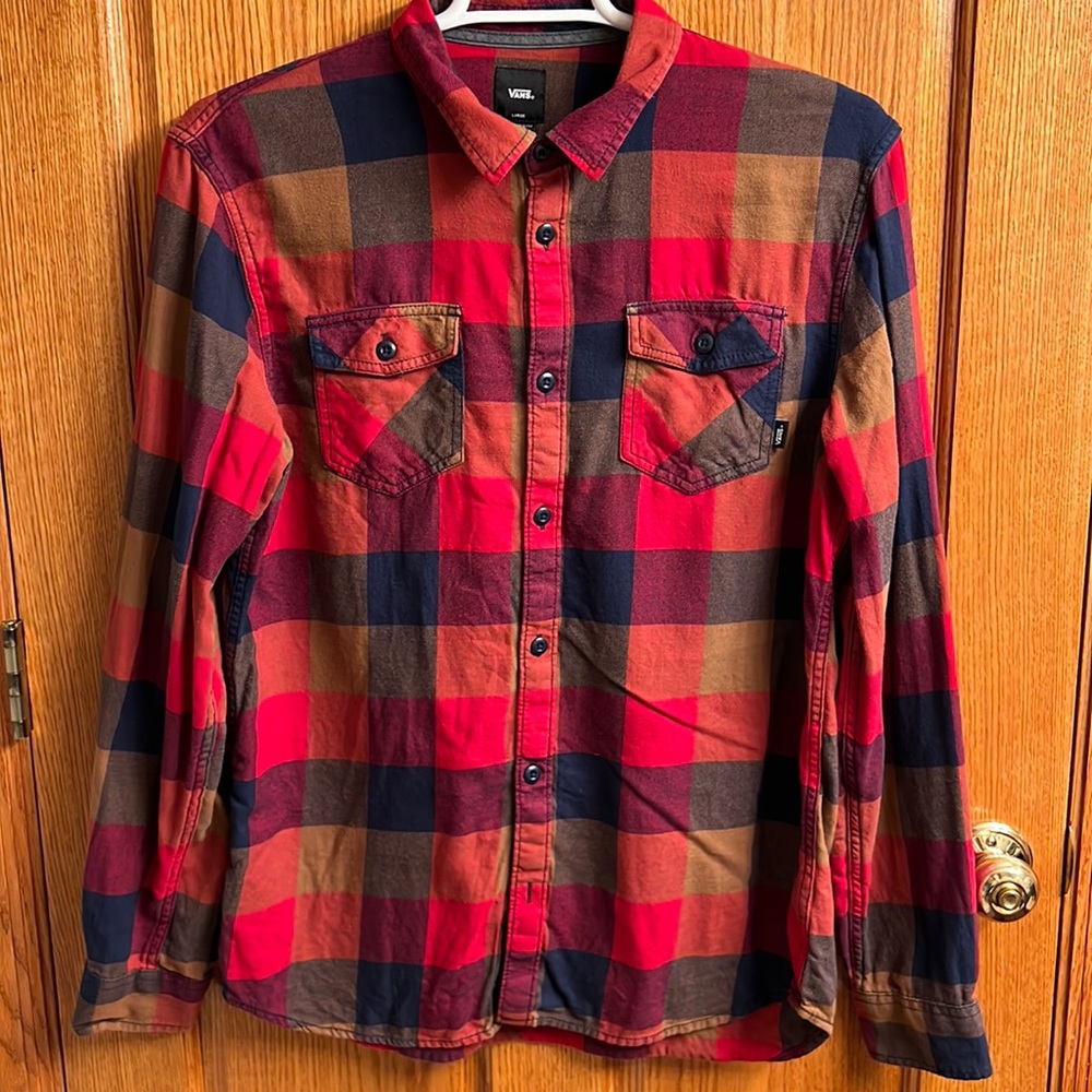 Vans Red Flannel Shirt